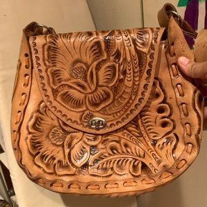 Mexican leather purse